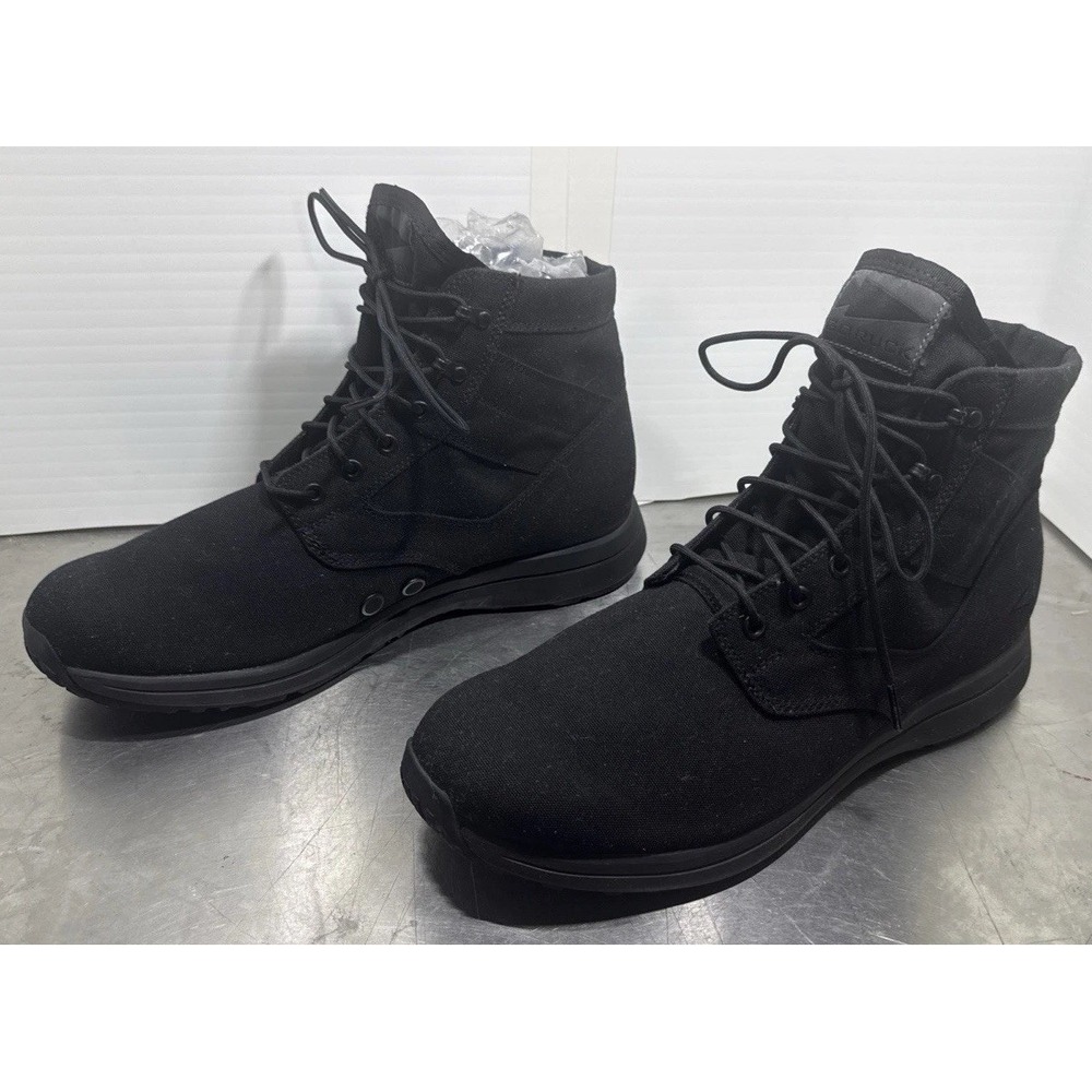 GORUCK Jedburgh Rucking Boots M 13 Black Canvas Outdoor Off Grid Hiking